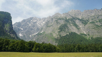 Der Watzmann und seine mächtige Ostwand