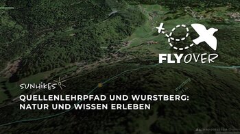 Rundweg über Quellenlehrpfad und Wurstberg – Flyover
