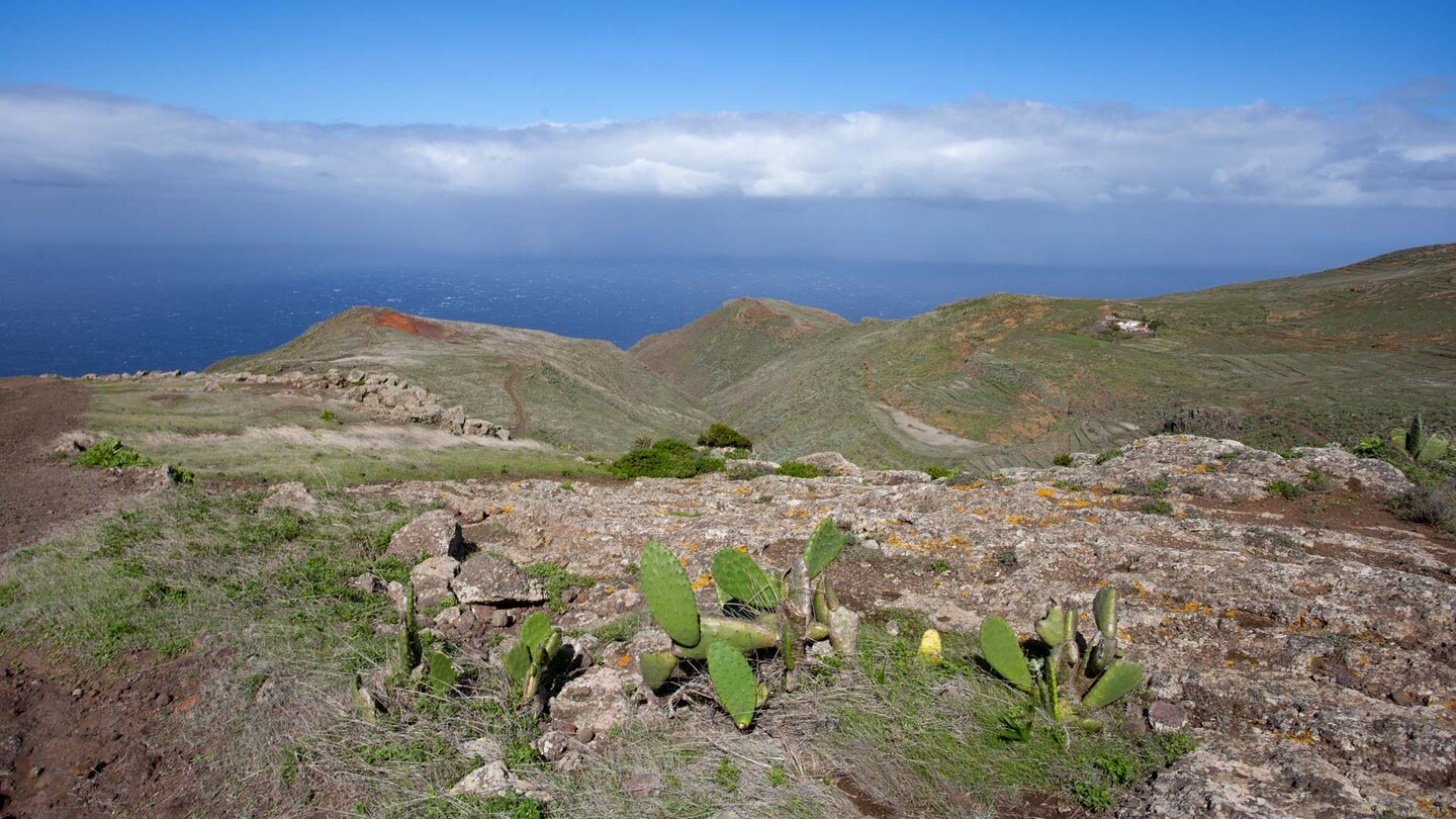 die Hochebene von Teno Alto bei der Wanderung zur Punta del Teno