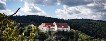 mittelalterliche Burganlage der Burg Wildenstein