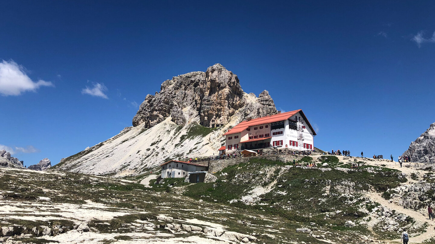 Bergpanorama Dreizinnenhütte