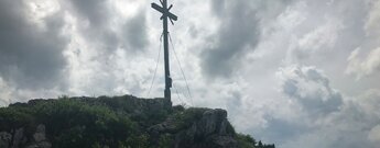 Gipfelkreuz der Aiplspitz