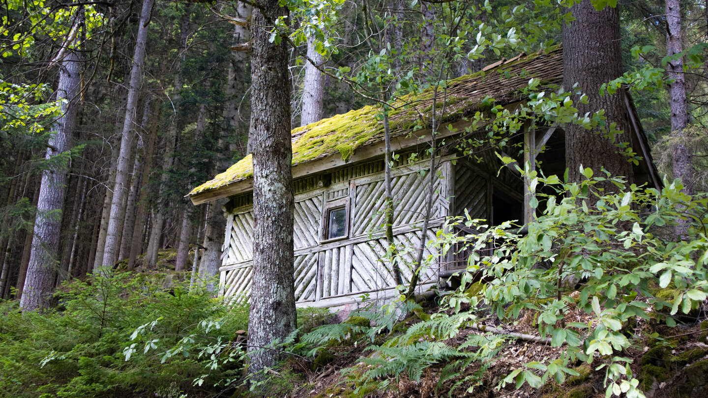 die Stirnleshütte an der Murgleiter