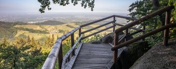 Aussichtsplattform am Bürstenstein am Felsenweg Ottenhöfen