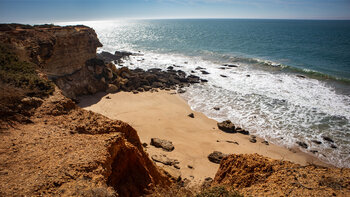 Klippen an der Atlantikküste bei Conil de la Frontera