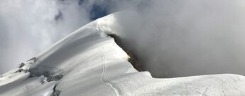 Am Berggrat des Weissmies