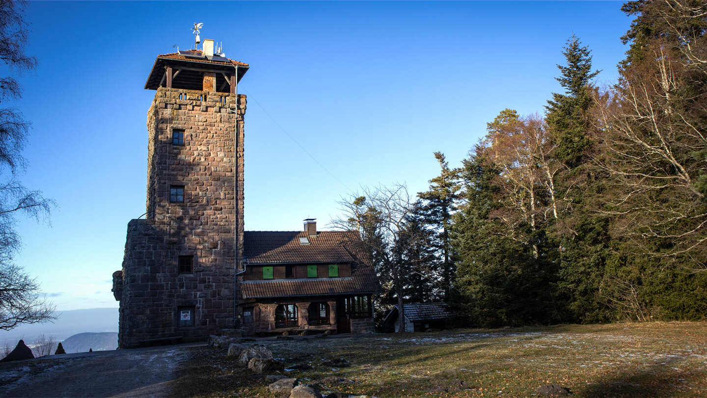 Aussichtsturm an der Teufelsmühle | © Sunhikes
