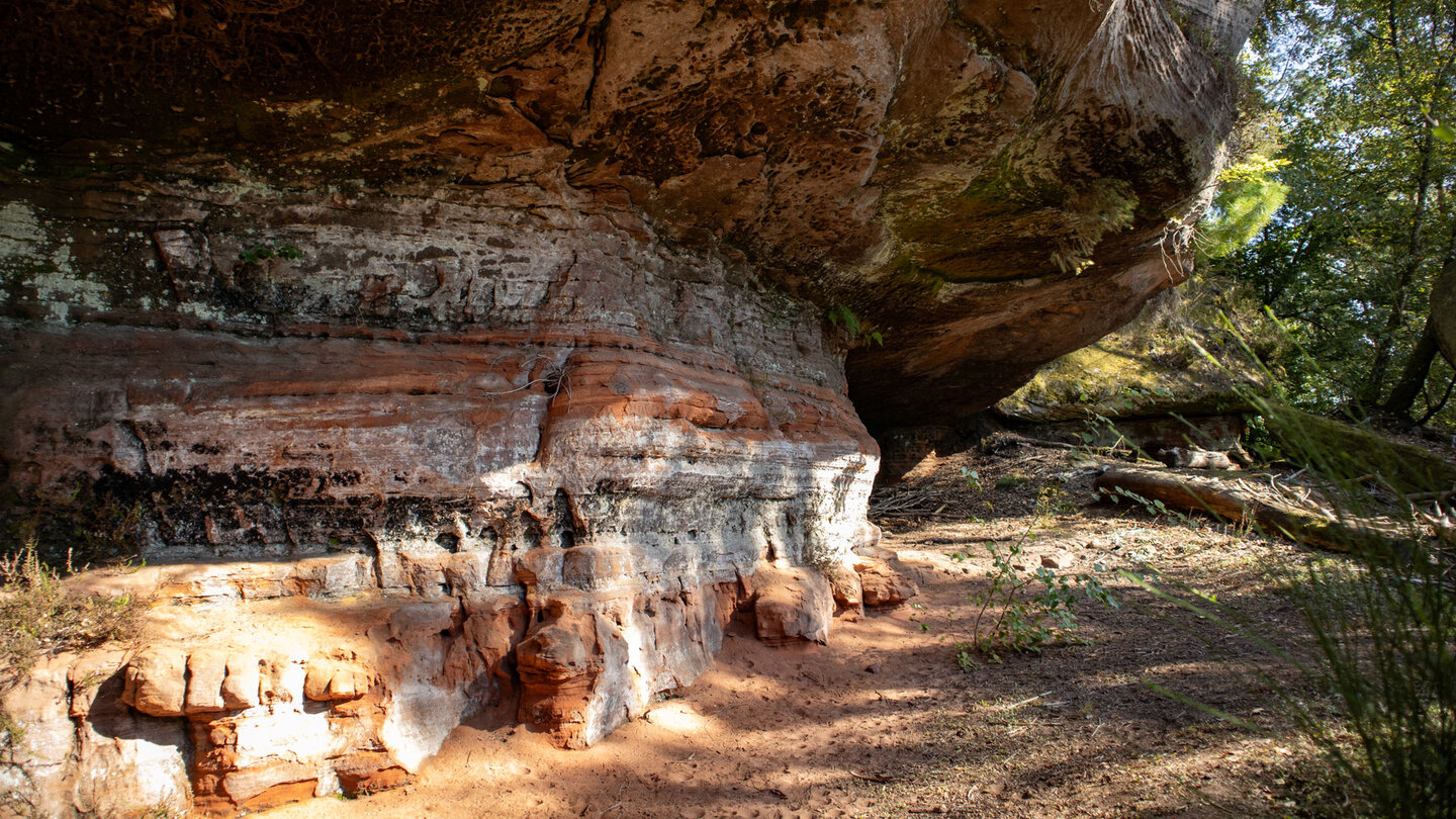 die Sandsteinformation Rotenrumer Eck | © Sunhikes