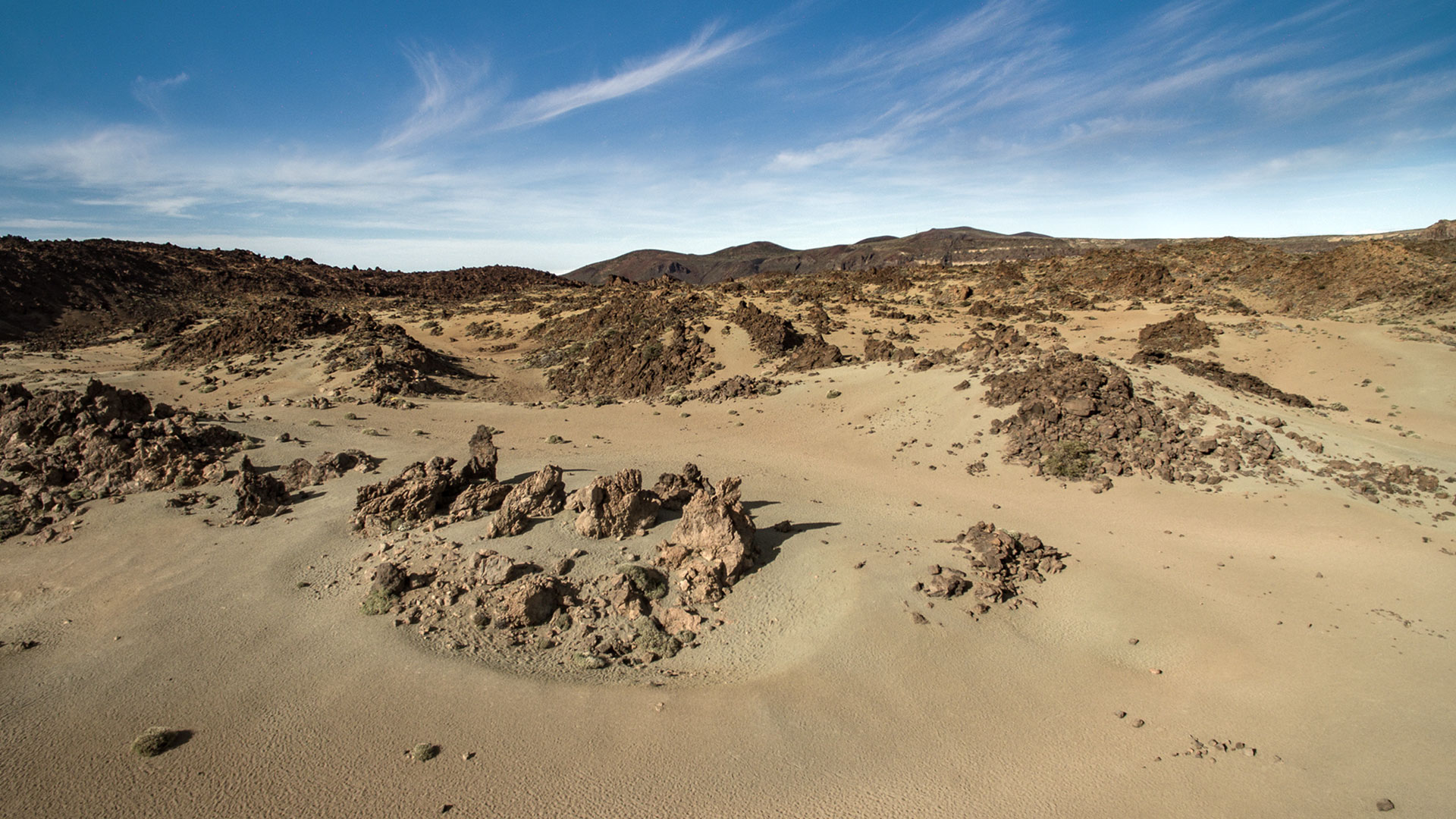 unwirkliche Mondlandschaft am Aussichtspunkt Mirador Minas de San José | © SUNHIKES