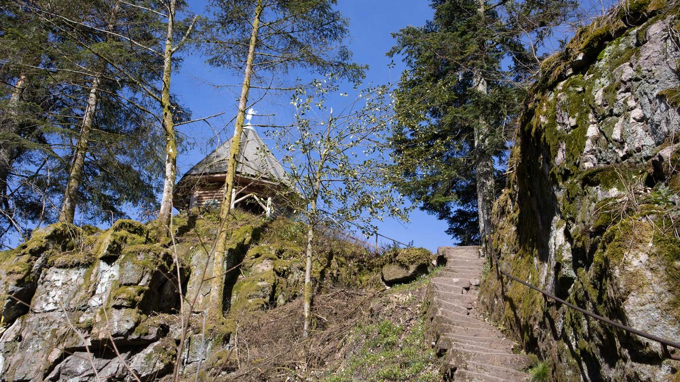 Pavillon am Burgbachfelsen | © Sunhikes