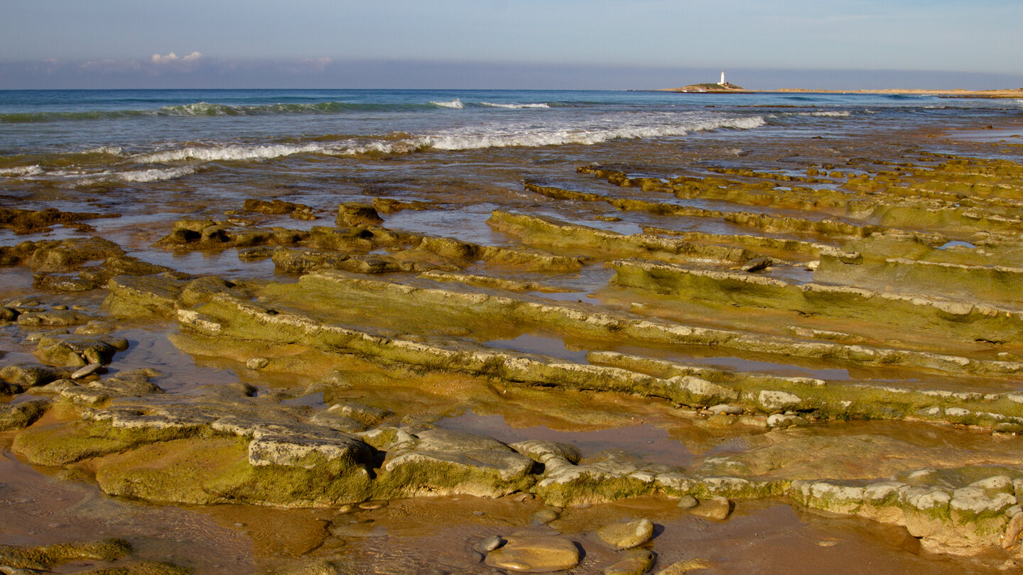 Ausblick zum Tombolo von Trafalgar von Los Caños de Meca | © Sunhikes