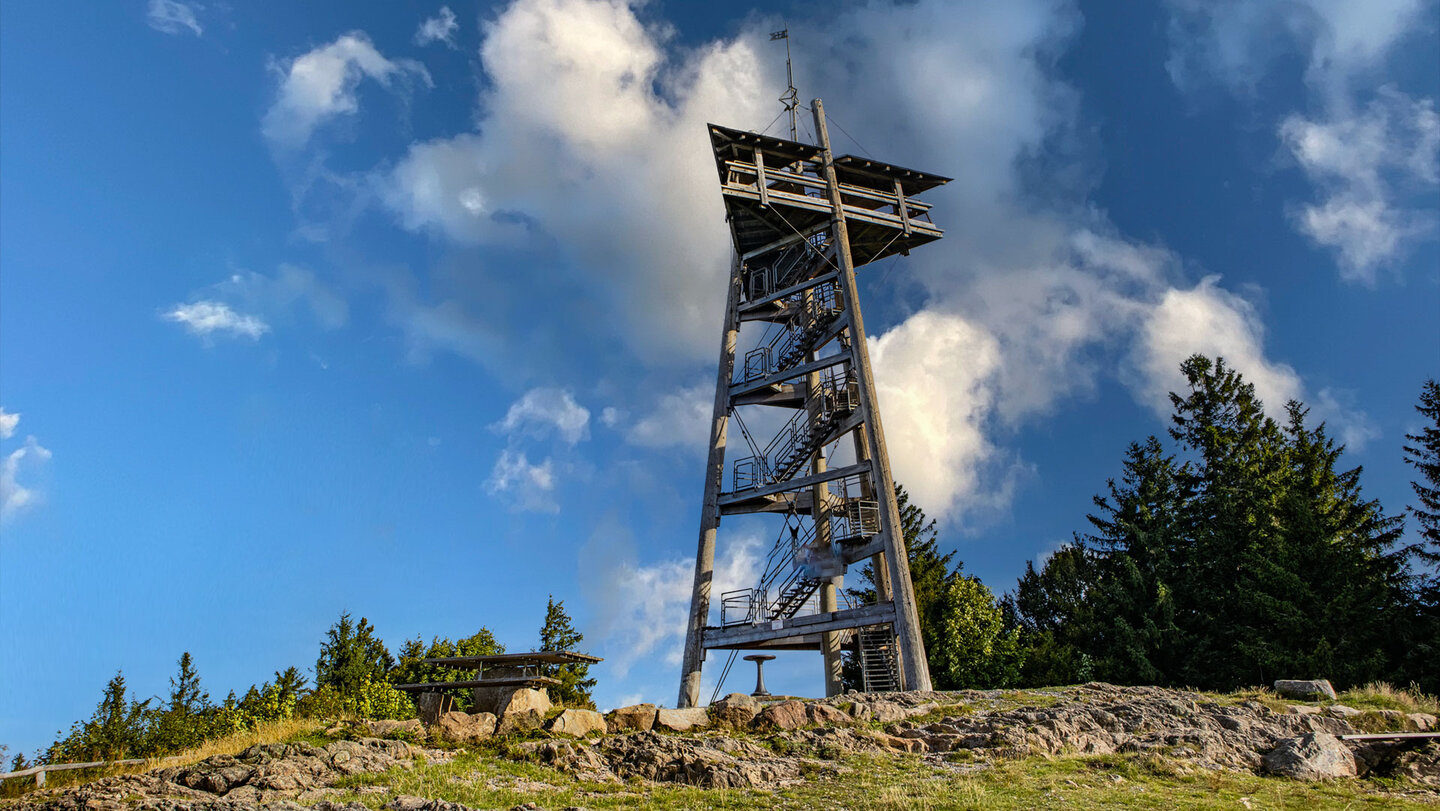 der Eugen-Keidel-Turm auf dem Schauinsland | © Sunhikes