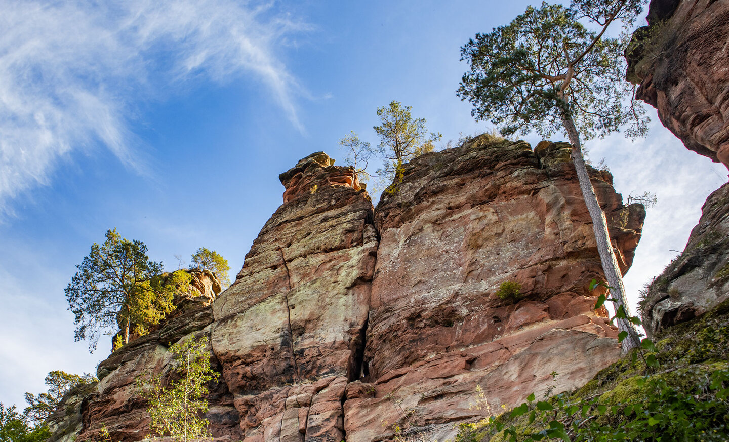 Lämmerfelsen im Dahner Felsenland | © Sunhikes