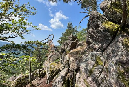 die Rockertfelsen im Murgtal | © Sunhikes