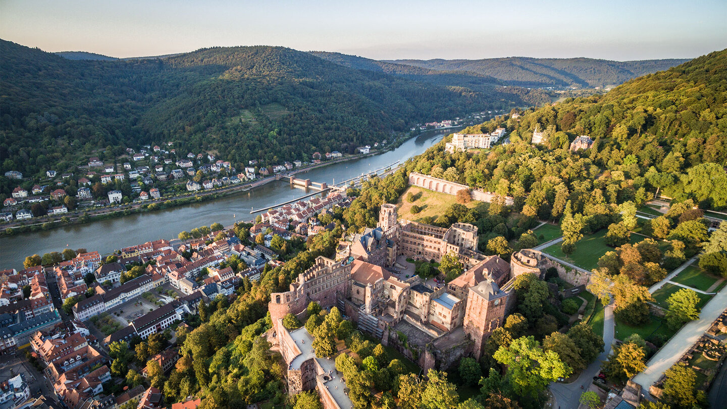 die Anlage des Heidelberger Schlosses | © Sunhikes Anlage des Heidelberger Schlosses | © Sunhikes