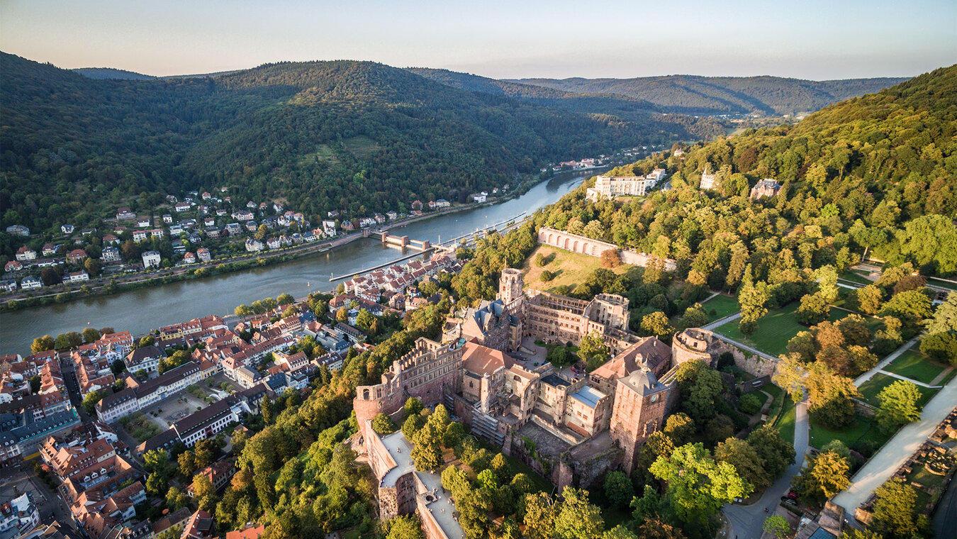 die Anlage des Heidelberger Schlosses | © Sunhikes Anlage des Heidelberger Schlosses | © Sunhikes