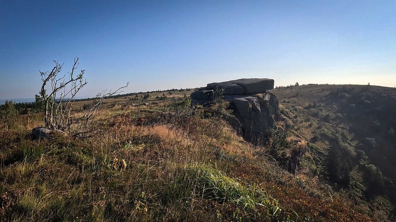 der Taubenklangfelsen am  Gazon de Faing | © Sunhikes