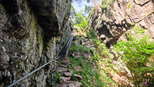 Les escaliers des Hirschsteine in den Hochvogesen | © Sunhikes