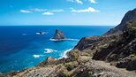 Wanderweg mit Blick auf die die Roques de Anaga | © Sunhikes