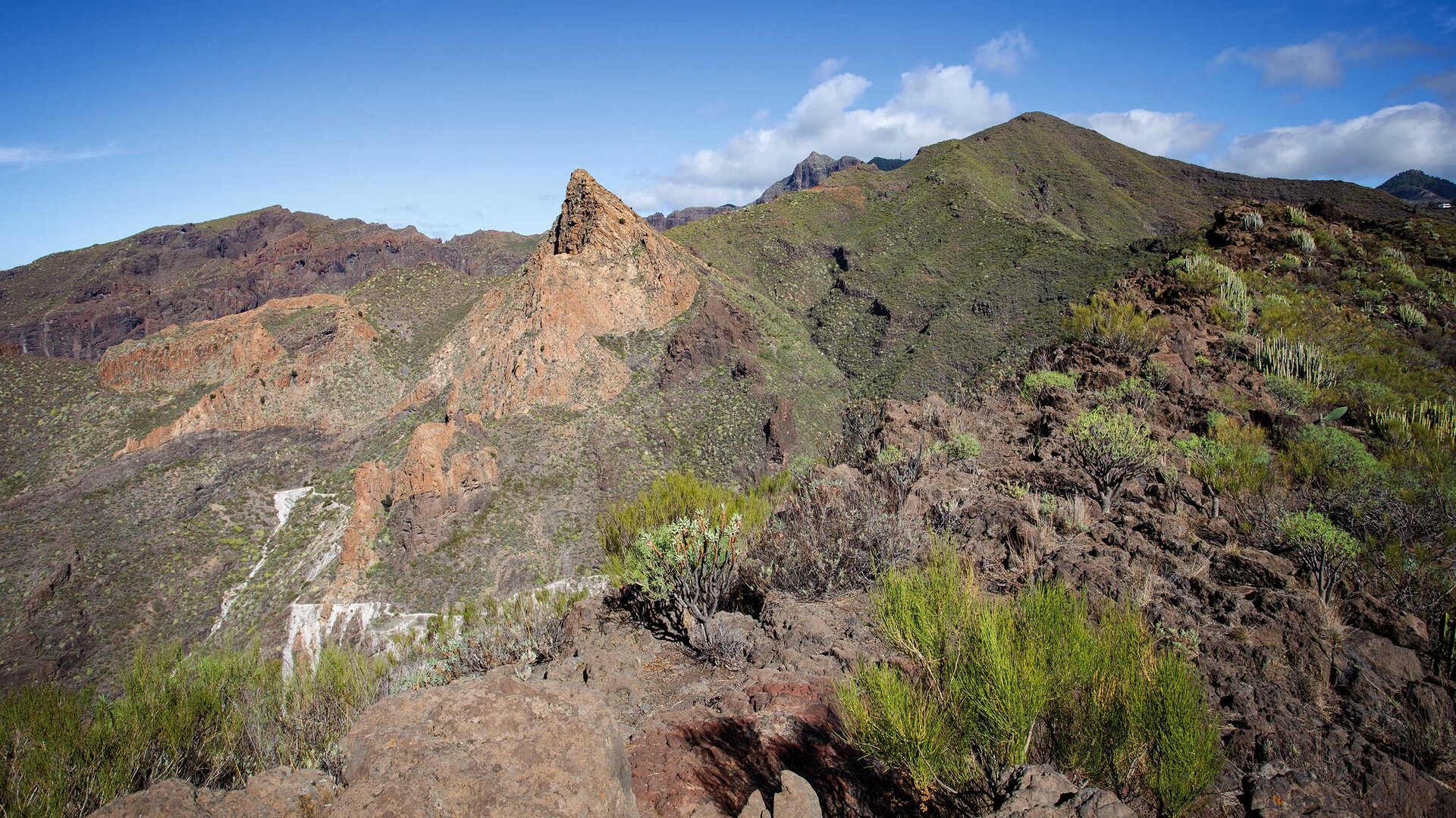 der markante Vulkandom Risco Blanco im Teno-Gebirge | © Sunhikes