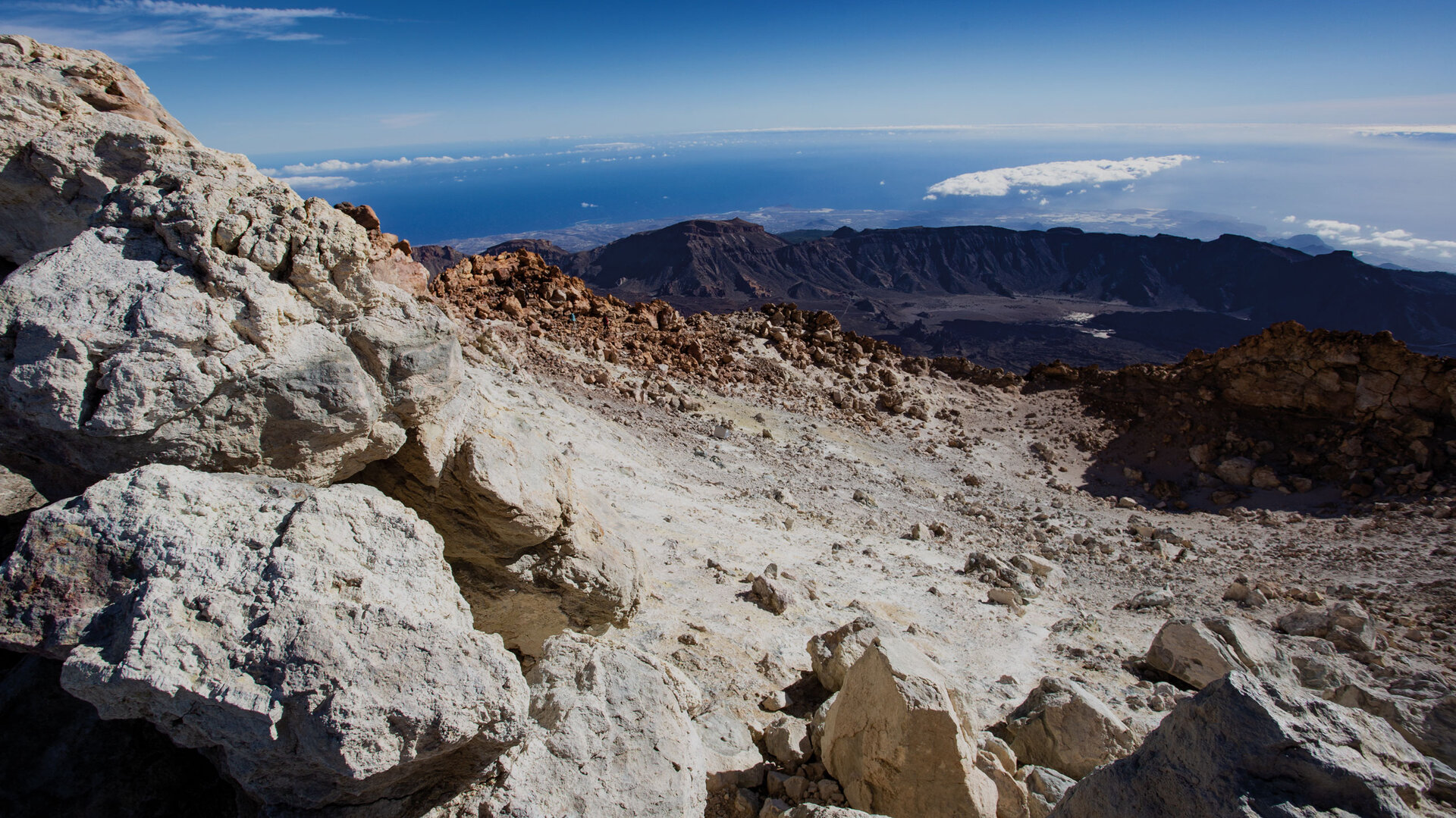 Krater am Pico del Teide | © SUNHIKES