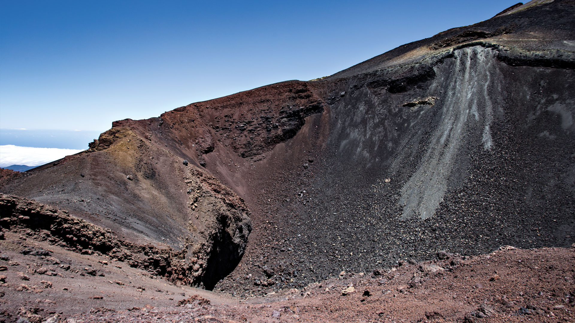 Krater der Narices del Teide | © SUNHIKES Krater der Narices del Teide | © SUNHIKES