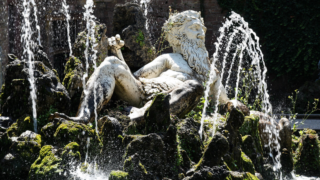 Vater Rhein im Heidelberger Schlossgarten | © Sunhikes Vater Rhein im Heidelberger Schlossgarten | © Sunhikes