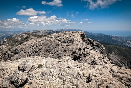Felslandschaft am La Maroma in der Sierra Tejeda | © Sunhikes