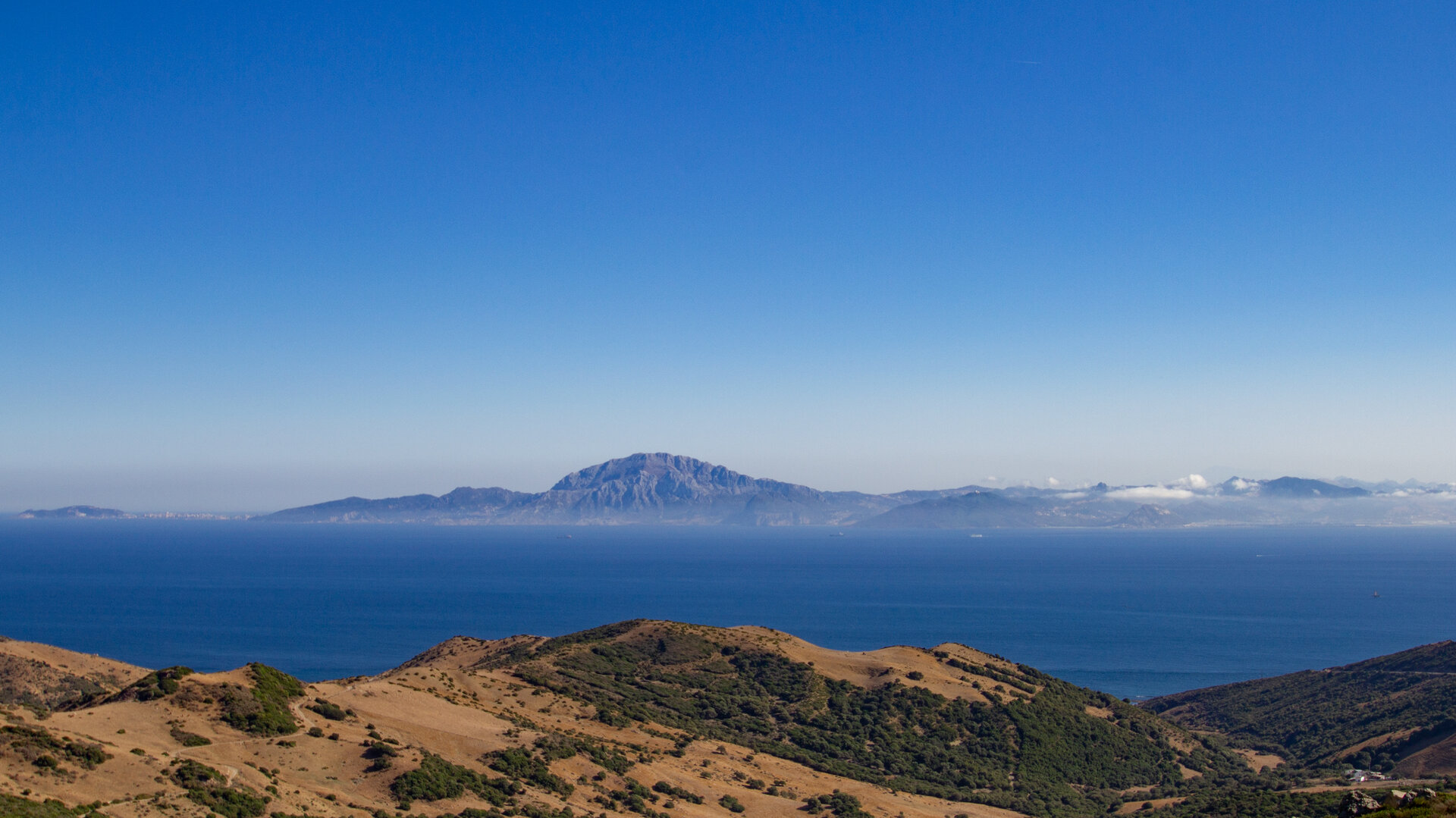 Blick auf die Meerenge von Gibraltar zwischen Spanien und Afrika | © Sunhikes