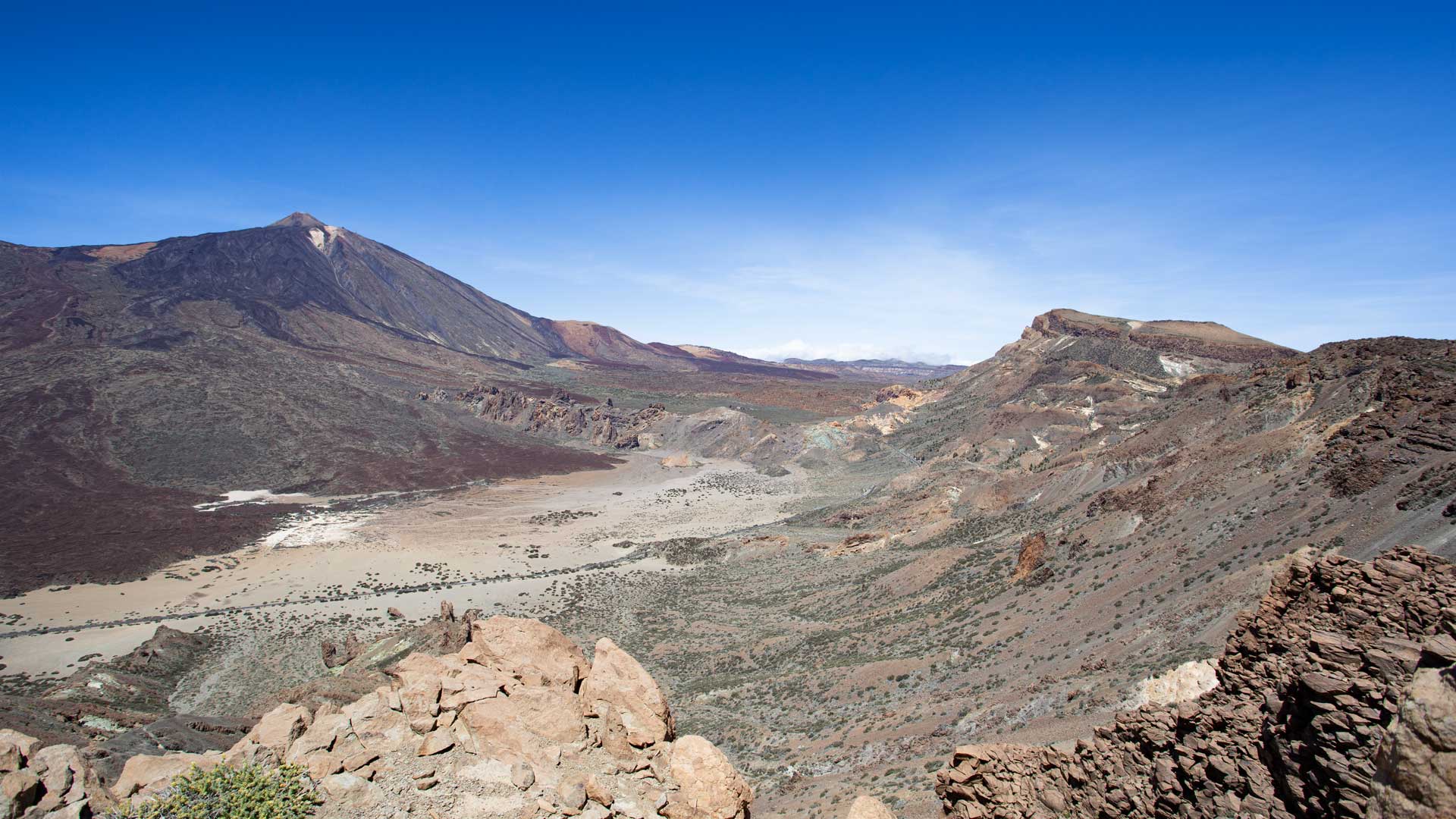 Ausblick auf den Teide Nationalpark vom Wanderweg 31 | © SUNHIKES