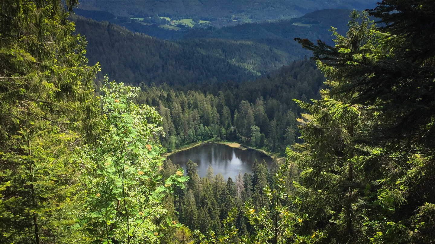 Zwickgabel-Seen-Tour – Schurmseeblick | © Sunhikes