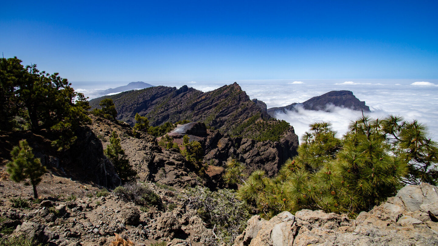 Wanderung entlang des Höhenkamms der Caldera de taburiente | © SUNHIKES