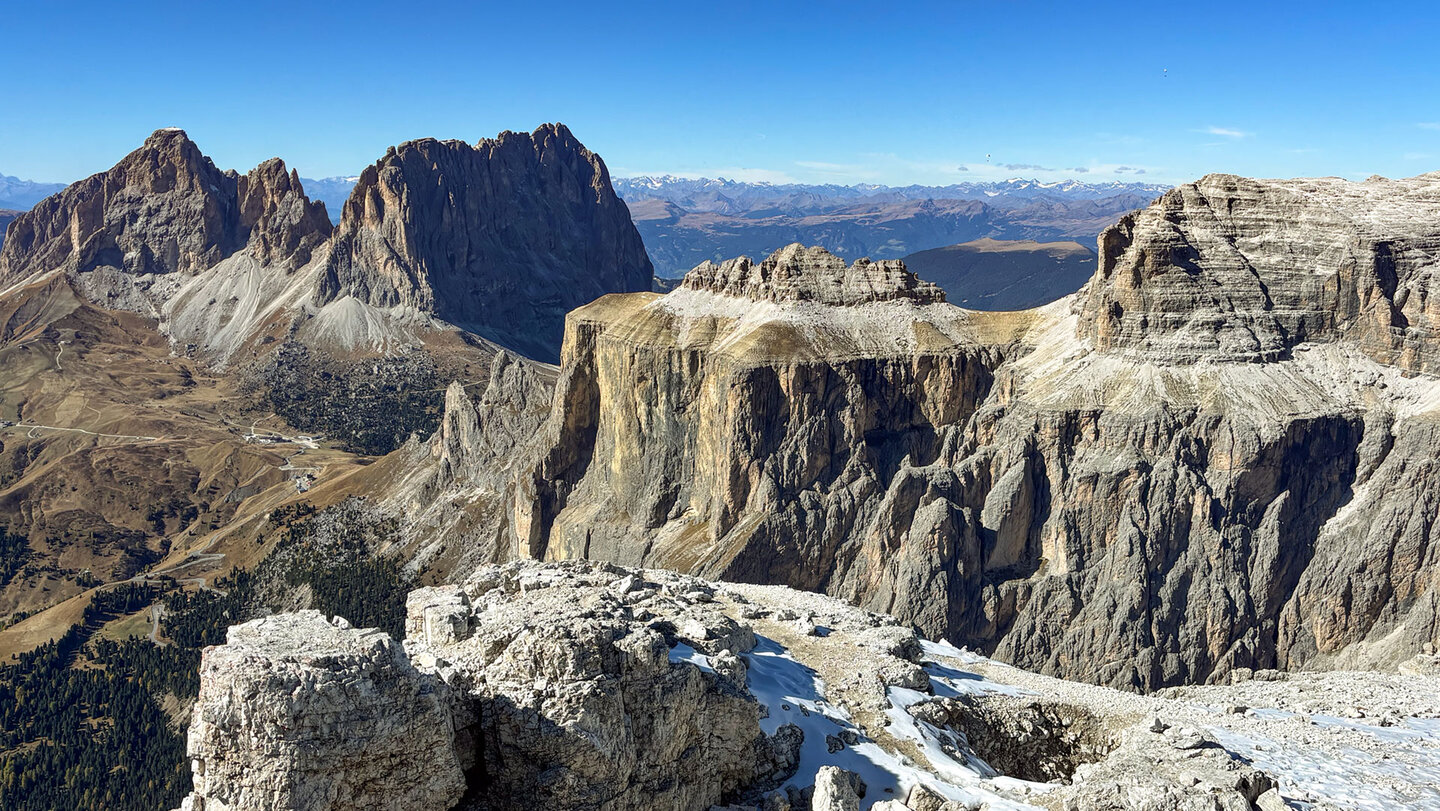 Blick auf die Sellagruppe | © Sunhikes