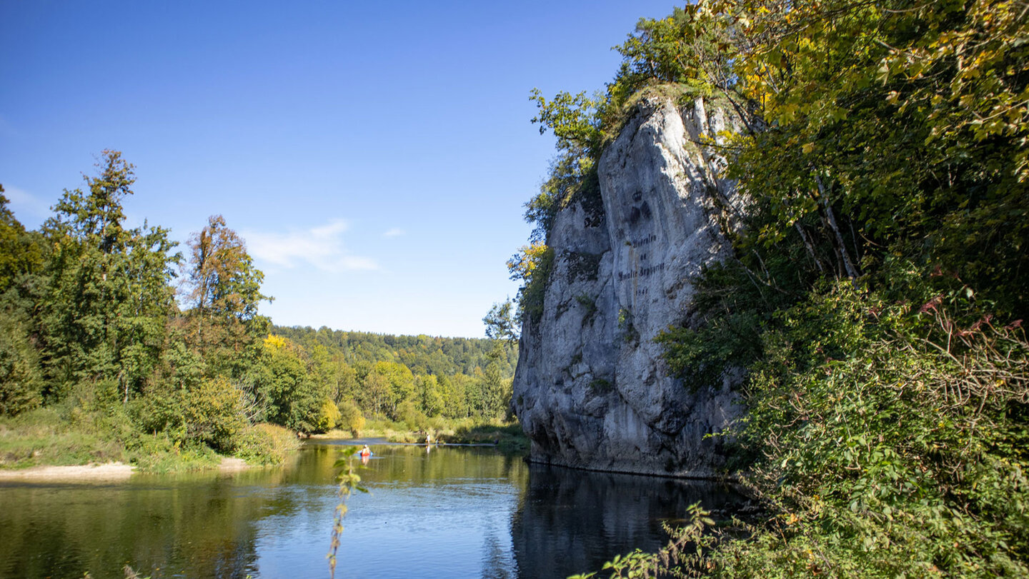 Der Amalienfels im Fürstlichen Park Inzigkofen | © Sunhikes