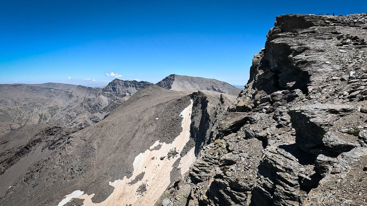 Steilwand am Pico del Veleta | © Sunhikes