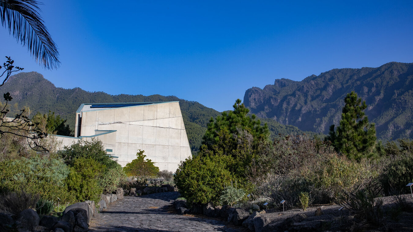 das Besucherzentrum des Nationalparks Caldera de Taburiente in El Paso | © Sunhikes