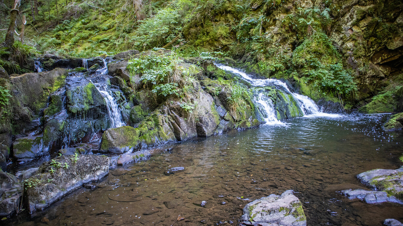 Wasserfall in der Röthenbachschlucht | © Sunhikes