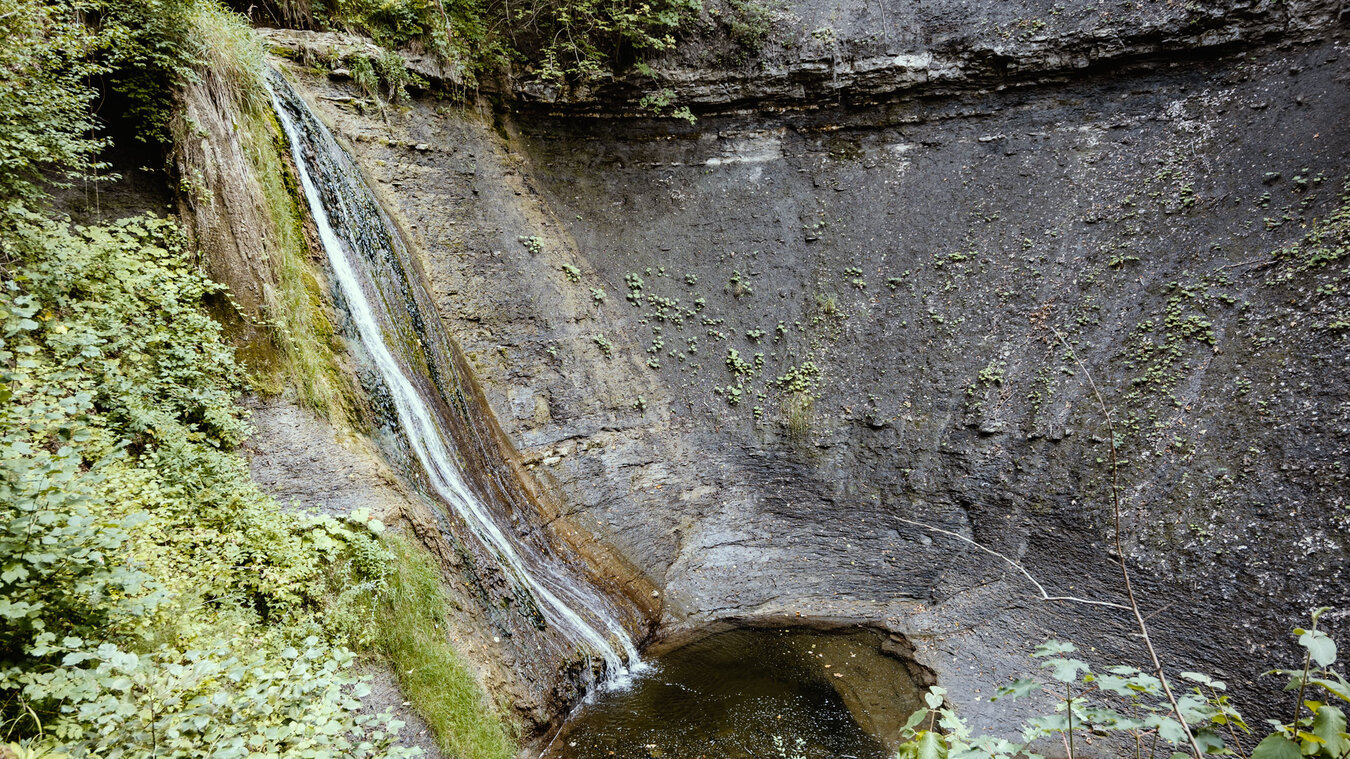 die Schleifenbachfälle bei Blumberg | © Sunhikes