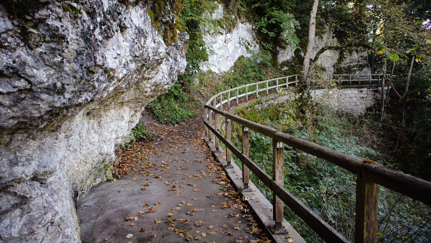 Wanderweg durch den Fürstlichen Park Inzigkofen | © © Sunhikes