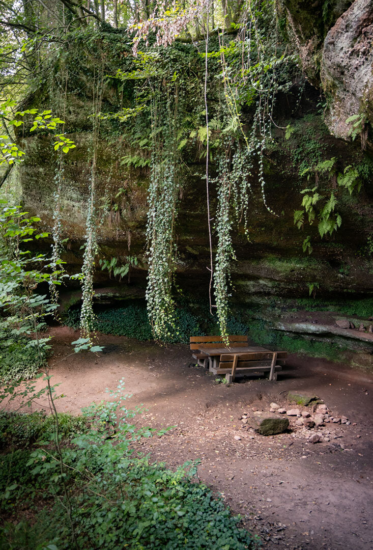 Rastplatz am Hühnerfelsen | © Sunhikes