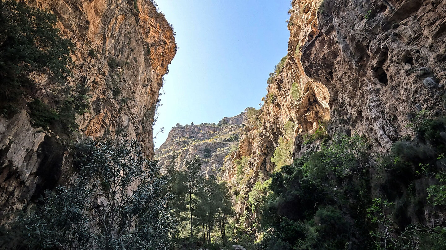 die tief eingeschnittene Schlucht des Río Verde nahe Junta de los Ríos | © Sunhikes die Schlucht des Río Verde nahe Junta de los Ríos | © Sunhikes