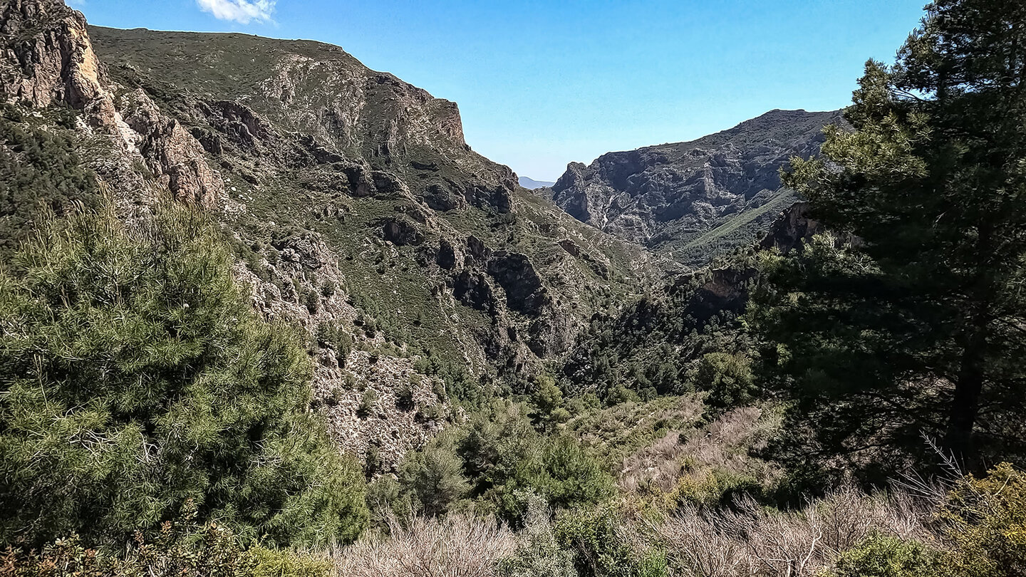 Panorama über die Schlucht des Río Verde: Barranco del Pito | © Sunhikes die Schlucht des Río Verde: Barranco del Pito | © Sunhikes