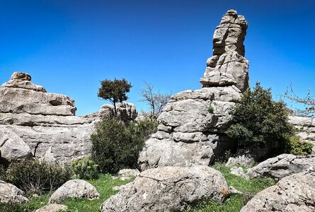 Felsen im Naturparck Torcal de Antequera | © Sunhikes