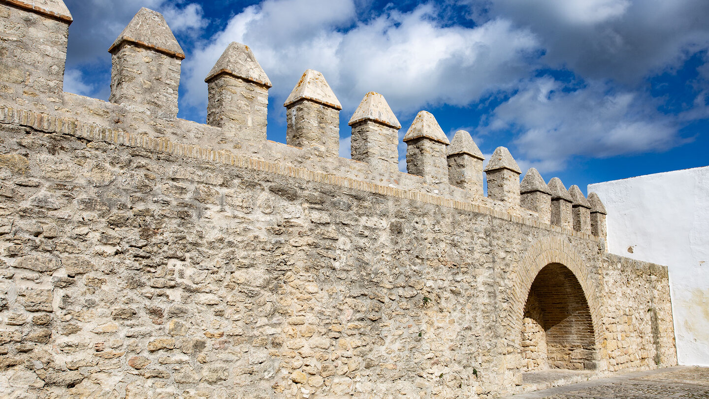 Zinnen der Festung Castillo de Vejer | © Sunhikes Zinnen der Festung Castillo de Vejer | © Sunhikes
