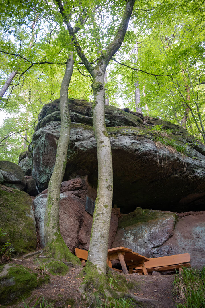 Teufelsfels im Pirmasenser Land | © Sunhikes