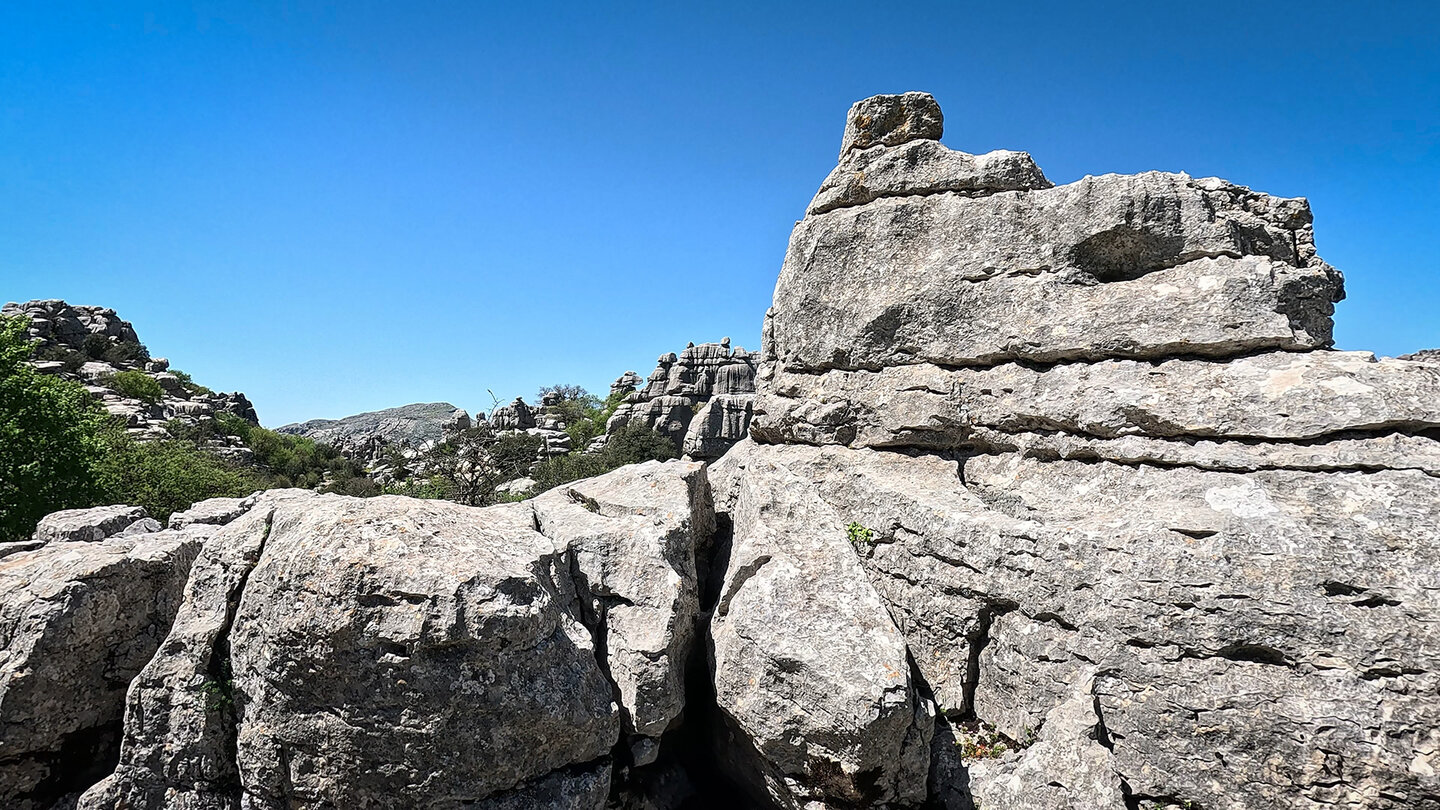 beeindruckendes Karstgestein im Torcal de Antequera | © Sunhikes Karstgestein im Torcal de Antequera | © Sunhikes