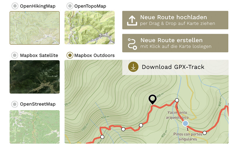 Details Sunhikes 3D-Routenplaner | © Sunhikes