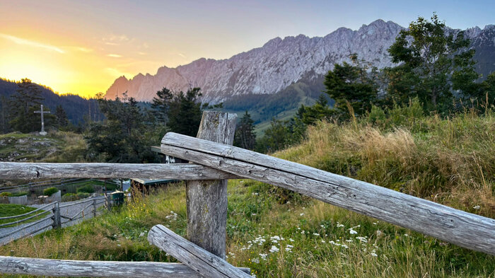 Blick auf den Wilden Kaiser am Morgen | © Sunhikes