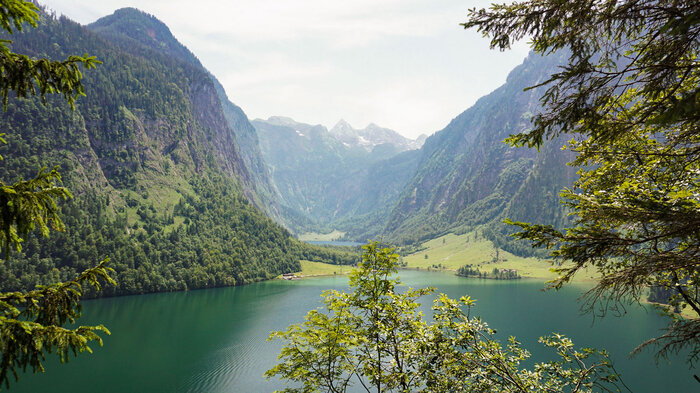 Königssee mit Obersee im Hintergrund | © Sunhikes