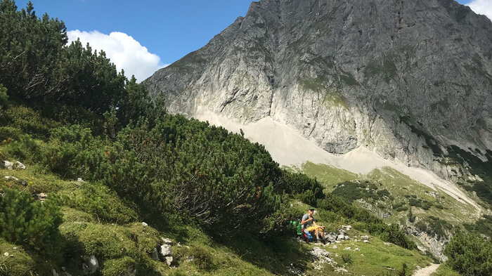 Wanderpfad Coburger Hütte | © Sunhikes